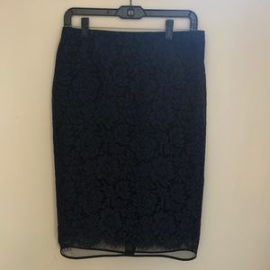 MSGM Lace pencil skirt  .